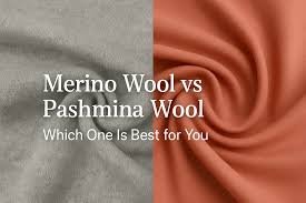 Pashmina vs Merino wool shawl comparison